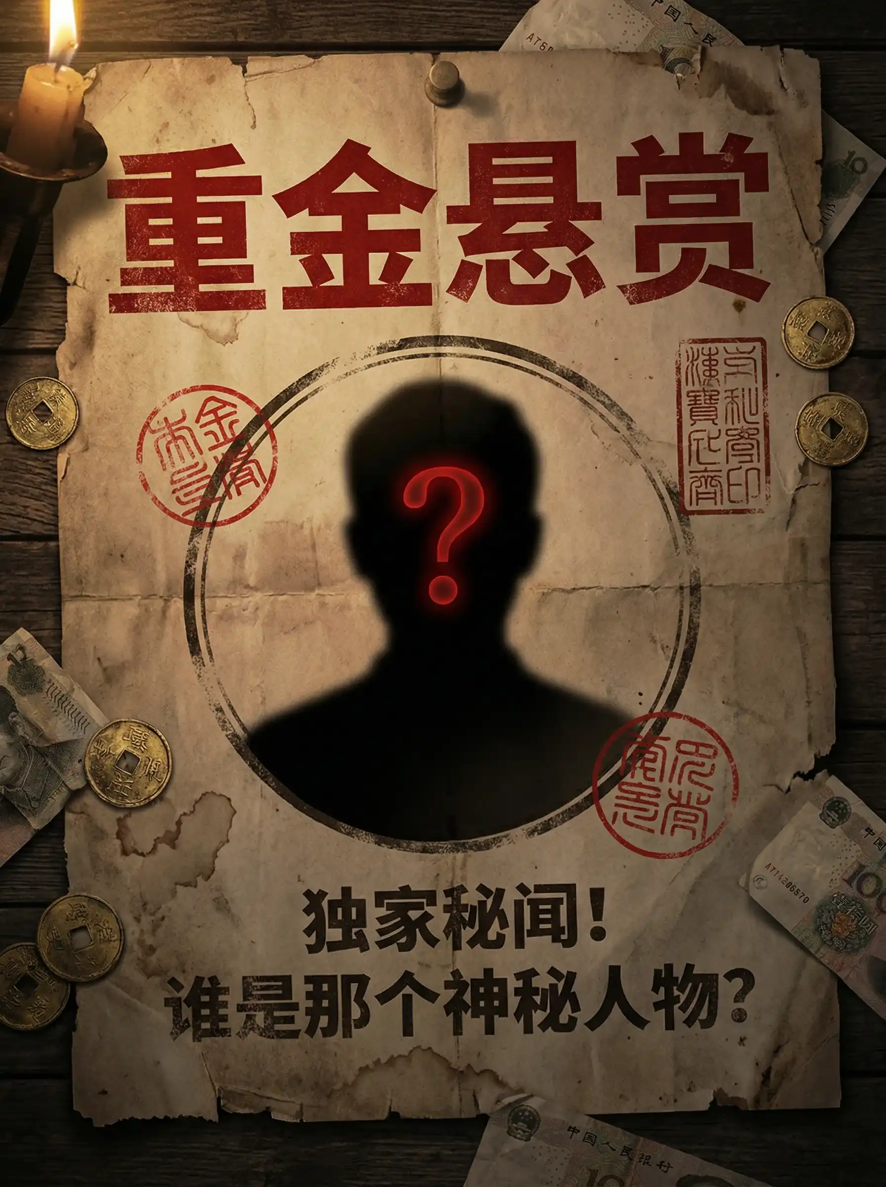 五十度灰种子 - 重金悬赏线索征集令